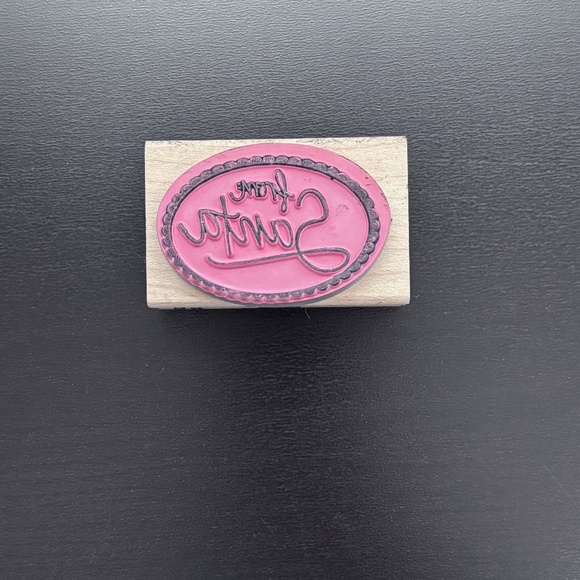 Wood Mounted Rubber Stamps Bundle of 4 - Picture 8 of 12